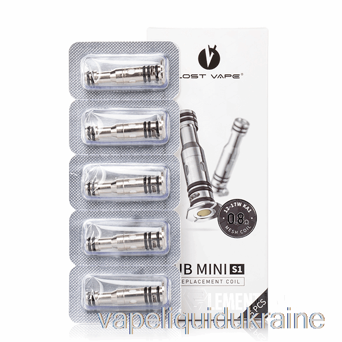 Vape Ukraine Lost Vape UB Mini Replacement Coils 0.8ohm UB Mini S1 Coils